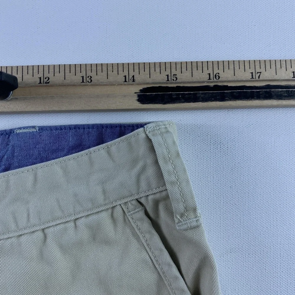 Polo Ralph Lauren Shorts Mens 30 Khaki Relaxed Fit Chino Flat Front Classic